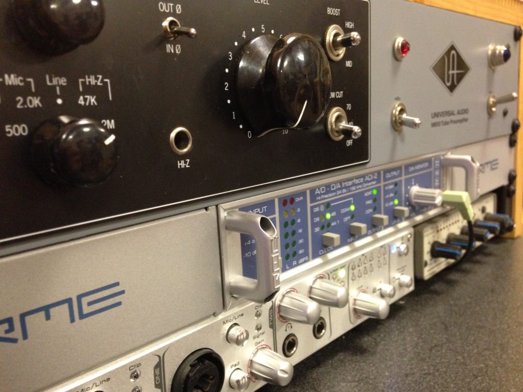 outboard gear versus mixing console