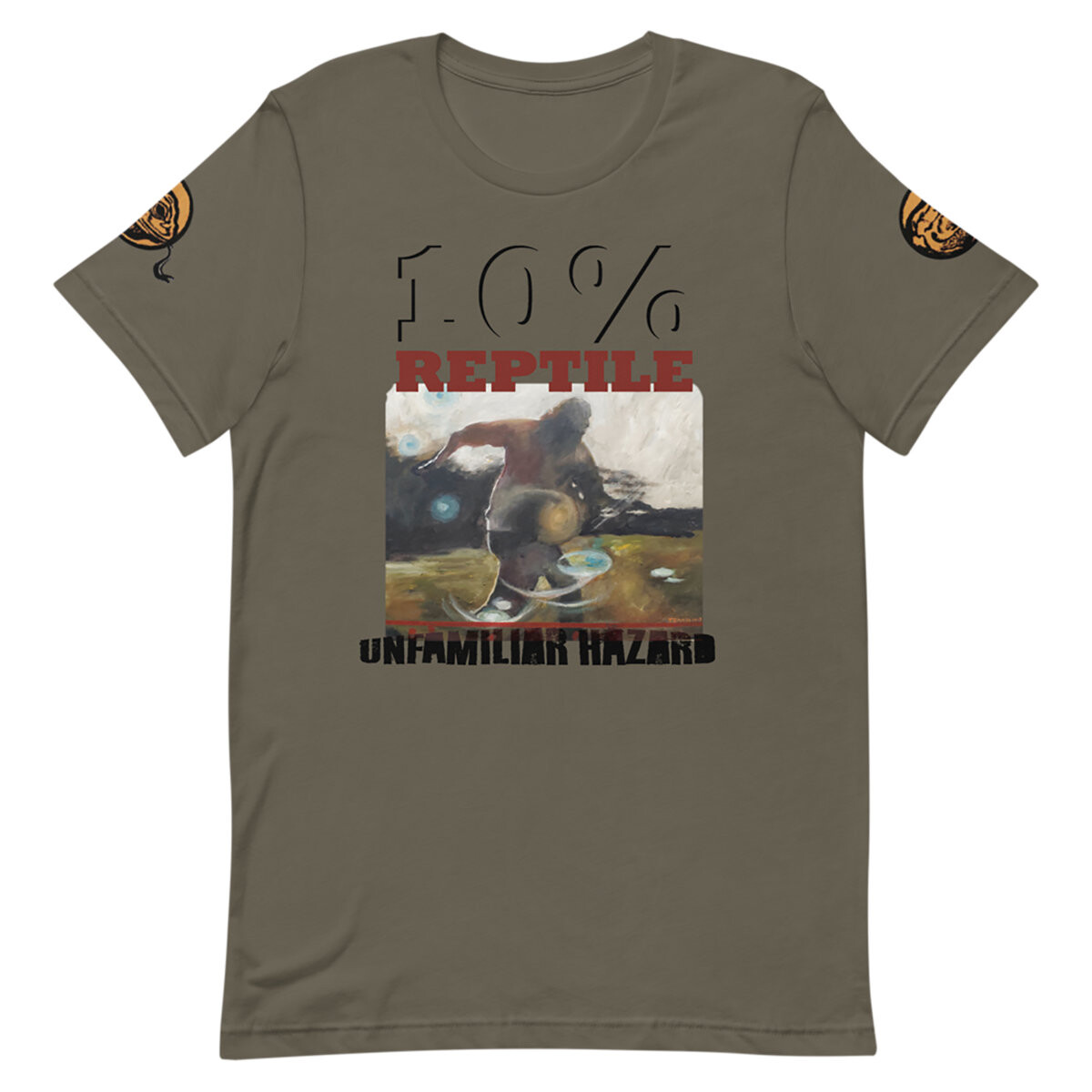 Unfamiliar Hazard T-shirt design